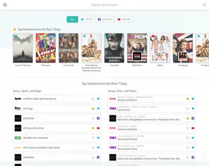 3 canvs media search results