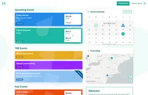 yaherd events desktop