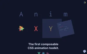 animxyz landing dark