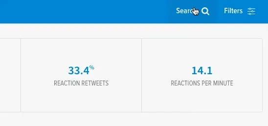 Canvs search interaction