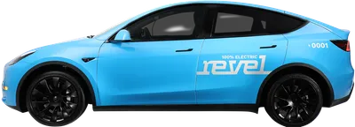 Revel Tesla Side View